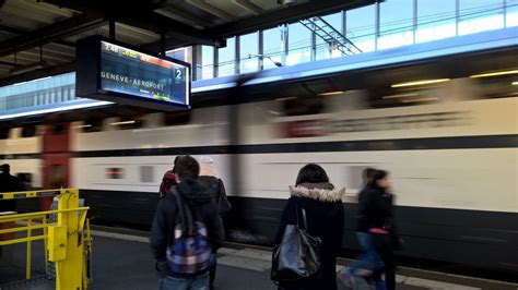 Transports Genève les CFF modernisent la gare Genève aéroport