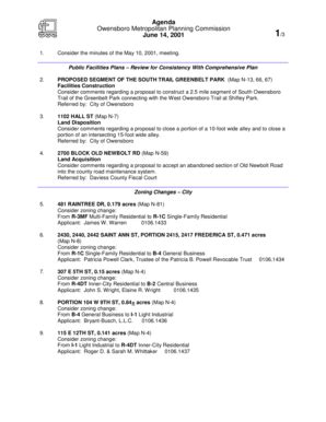 Fillable Online Iompc PROPOSED SEGMENT OF THE SOUTH TRAIL GREENBELT