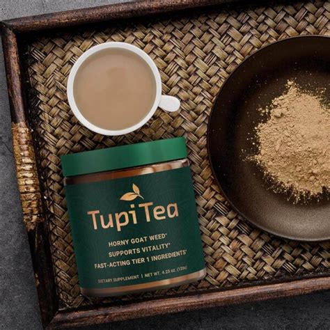 Tupi Tea Horny Goat Weed Powder Supplement W Maca Root Tribulus