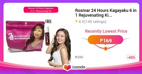 Rosmar Hours Kagayaku In Rejuvenating Kit With Free Collatint