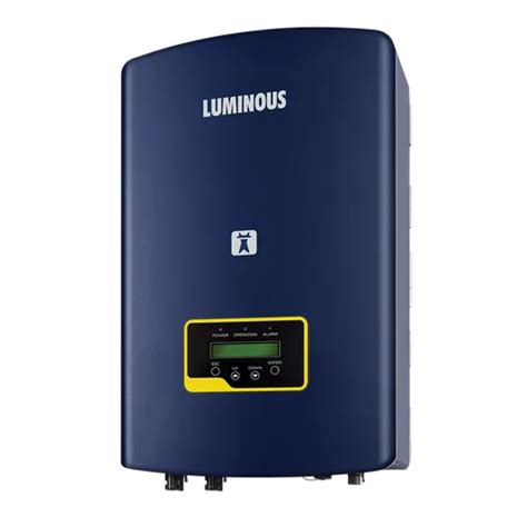 Luminous Nxi Kw Solar Grid Tie Inverter At In Nagapattinam