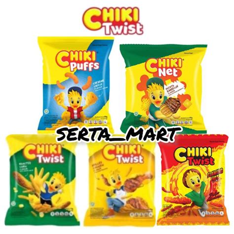 Jual Chiki Twist Roasted Corn Hot 75gr Chiki Net Potato Bbq Chiki