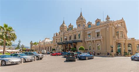 casino square  front  casino de monte carlo editorial photo