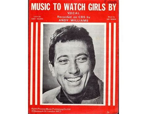 Music To Watch Girls By Featuring Andy Williams Only