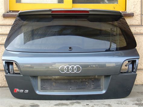 KLAPA TYL TYLNA Z SZYBA AUDI RS3 8P LIFT 11R LZ7S KLAPA TYL TYLNA Z