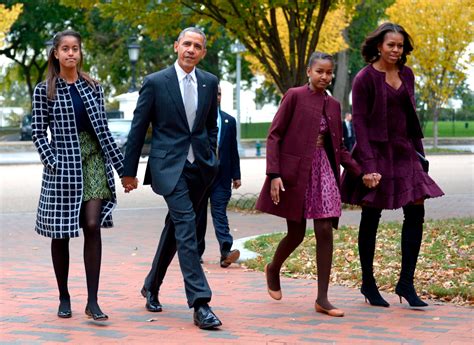 Barack Obama says Michelle told their daughters to avoid a career in ...