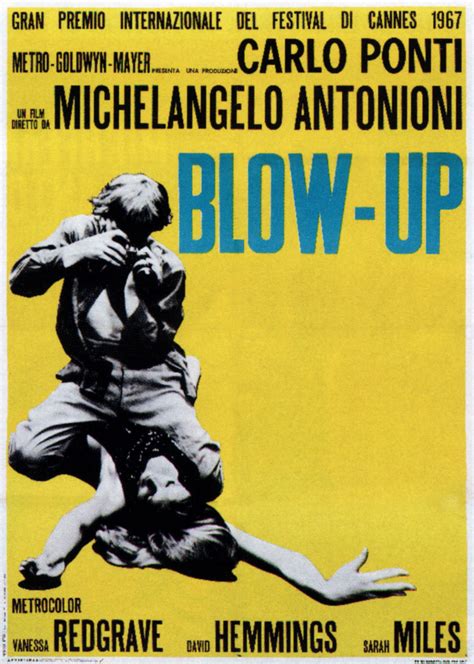 Blow Up Di Michelangelo Antonioni Le Immagini Del Libro Io Sono Il