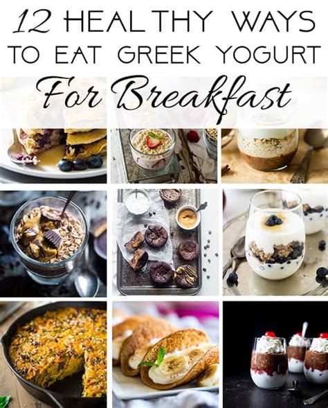 Healthy Ways To Eat Greek Yogurt For Breakfast Food Faith Fitness