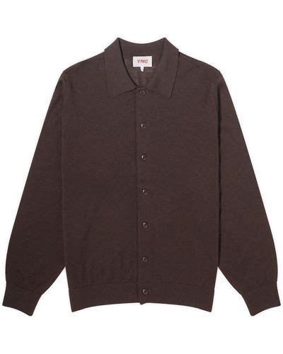 Brown YMC Knitwear For Men Lyst