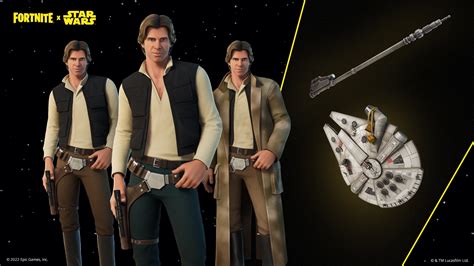 Fortnite Star Wars Skins Luke Skywalker Princess Leia And Han Solo