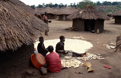 A Village In Uganda Editorial Stock Photo Image Of Food 25775163