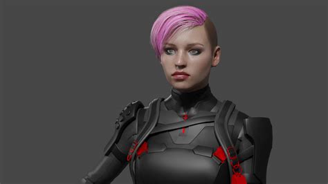 Cassie Cage Punk ~ Mortal Kombat Mobile Mk11 Model By Albarte On Deviantart