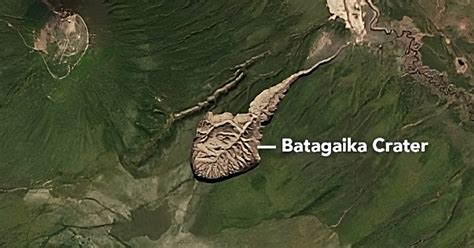 Take a Look Inside the Batagaika Crater, the Largest Scar on Earth