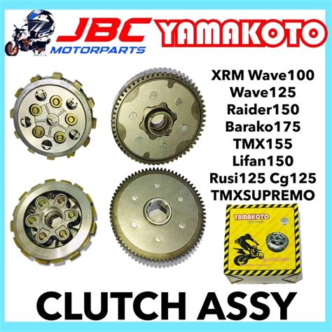 Clutch Assy Wave Raider Wave Xrm Tmx Barako Lifan