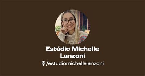 Estúdio Michelle Lanzoni Instagram TikTok Linktree