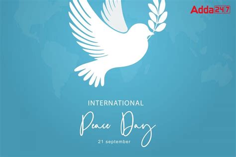 International Day Of Peace Celebrates On 21st September