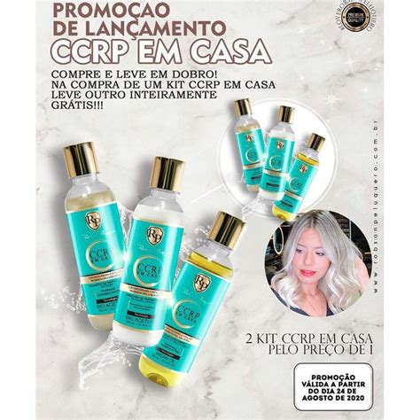 Kit Ccrp Tratamento Em Casa 300 Ml Shopee Brasil