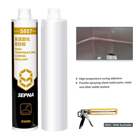 One Component Soldering Seam Heat Curing Adhesive Sealant Degress