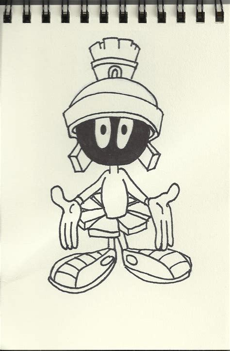 Marvin The Martian Drawing at GetDrawings | Free download