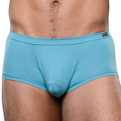 Andrew Christian Boxer Almost Naked Sex Bambou Bleu INDERWEAR