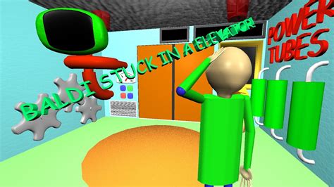 Baldi Stuck In A Elevator ANIM8OR YouTube