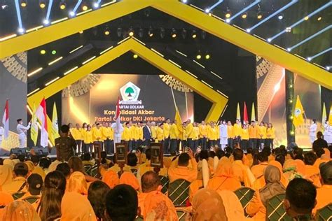 Foto Dpd Partai Golkar Dki Usulkan Airlangga Hartarto Sebagai Capres