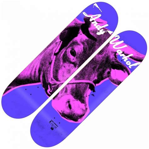 Alien Workshop Warhol Iconic Cow Skateboard Decks 2 Decks 80