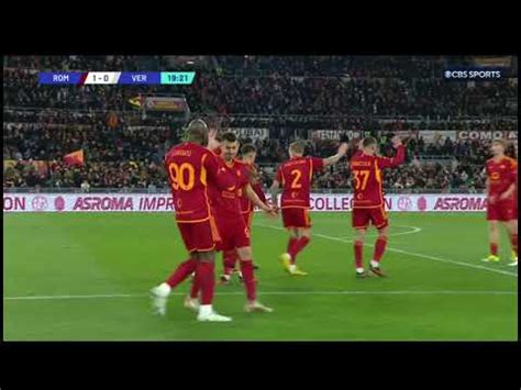 Lukaku Goal As Roma Vs Verona All Goals Extended Highlights