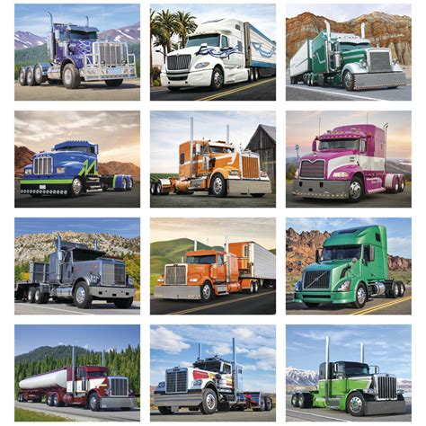 Semi Truck Calendar