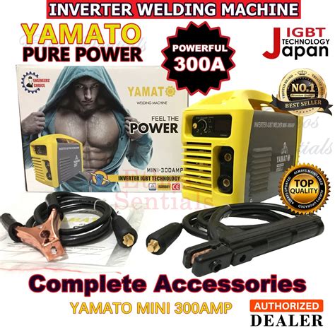 YAMATO Japan Welder 300A Inverter Portable Welding Machine Stick ARC