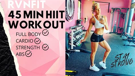 Min Full Body Hiit Workout Rvnfit Youtube