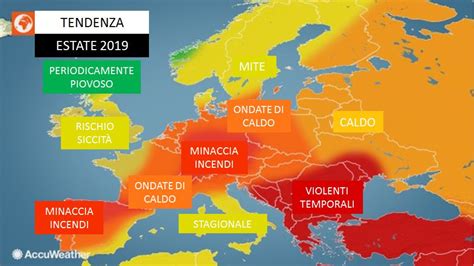 Meteo Estate Le Previsioni Stagionali Di Accuweather Ondate Di