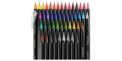 Arteza Real Brush Pens, 48 Colors