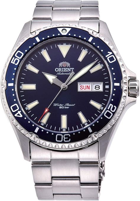 Orient Ra Aa L Kamasu Reloj De Buceo Autom Tico De Acero Inoxidable