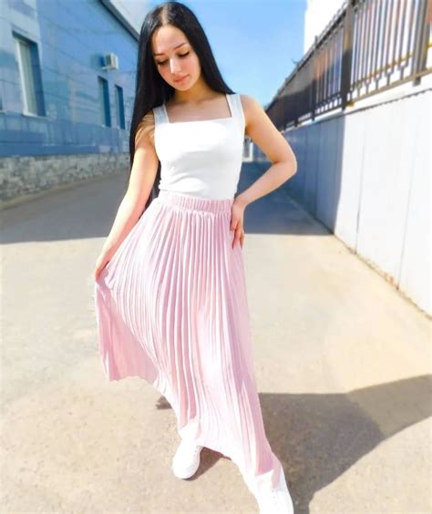 Pleated Skirt Waist Skirt Maxi Skirt High Waisted Skirt Rock