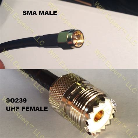 Lmr Sma Male To So Uhf Female Coaxial Rf Pigtail Cable Rf