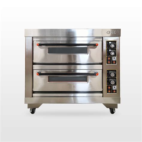 Electric Pizza Oven 2 Deck 4 Tray