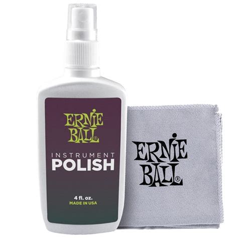 Ernie Ball Polish With Cloth Guitar Cleaning And Care Mannys Music Mannys Music