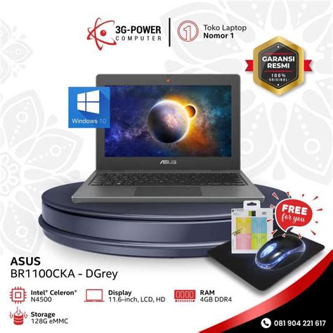 Jual Asus Br Cka Gj T Laptop Celeron N Gb Gb