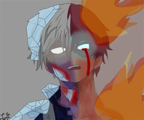 Shoto Todoroki Quirk Malfunction by sansclassic909 on DeviantArt