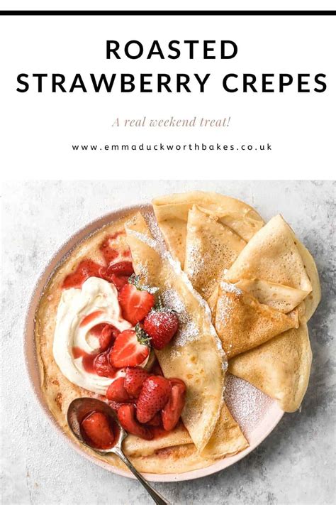 Easy Strawberry Cr Pes Process Images Emma Duckworth Bakes