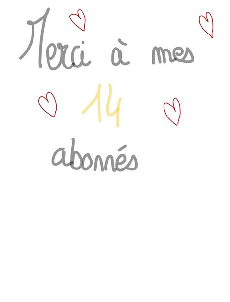 Merci À Mes Abonnés Notability Gallery