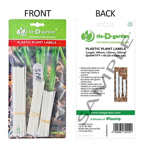 Plastic Plant Labels - tiedgarden.com