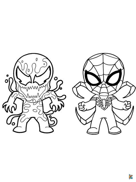 Venom Coloring Pages Coloringpageskc