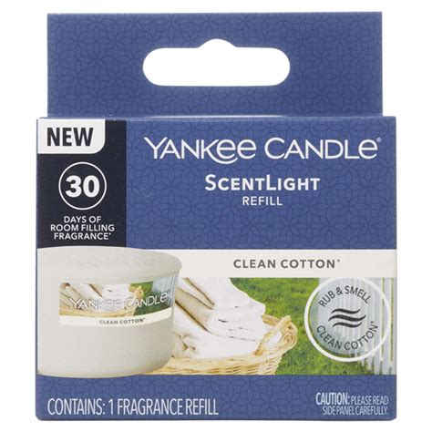 Yankee Candle Scentlight Refill Clean Cotton Ct Shipt