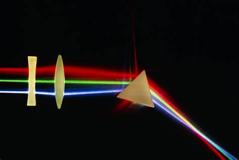 Refraction Of Light By Lenses & A Prism Photograph by David Parker