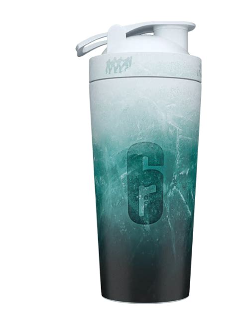 GFUEL Six Siege Black Ice Collector's Box + Metal Shaker + Charm Tag T ...