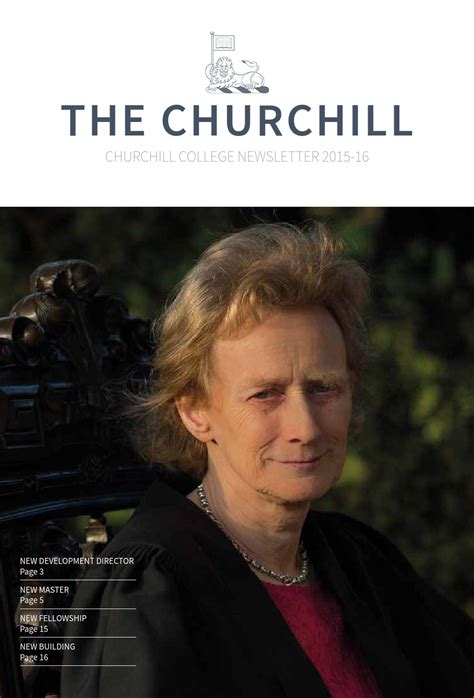 The Churchill Newsletter 2015 by Churchill College - Issuu