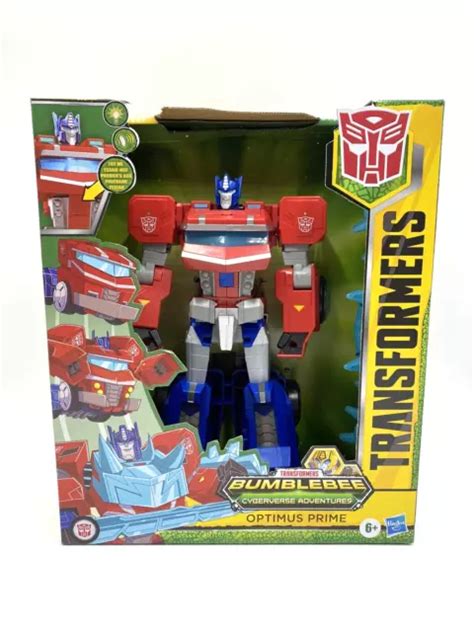 HASBRO TRANSFORMERS OPTIMUS Prime Bumblebee Cyberverse Adventures