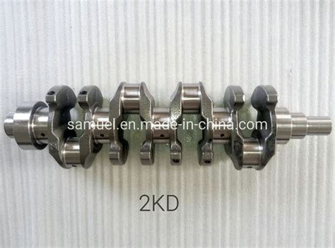 Auto Parts Crankshaft For Toyota Kd Engine Crankshaft Oem